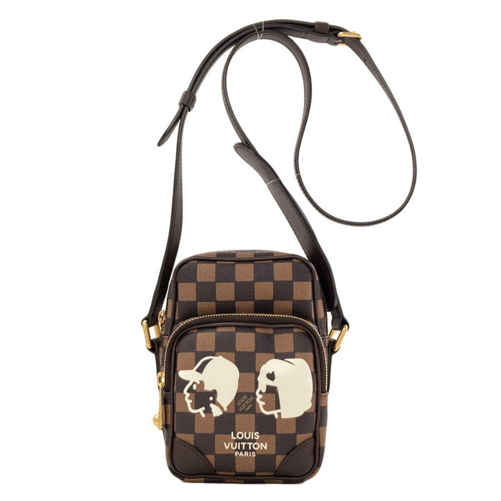 Louis Vuitton N40768 Amazon Damier Friendship Shoulder Bag, Canvas, Women's L...